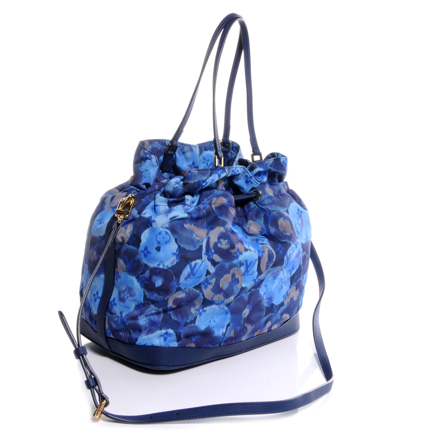 Nylon Monogram Ikat Noefull MM Grand Blue