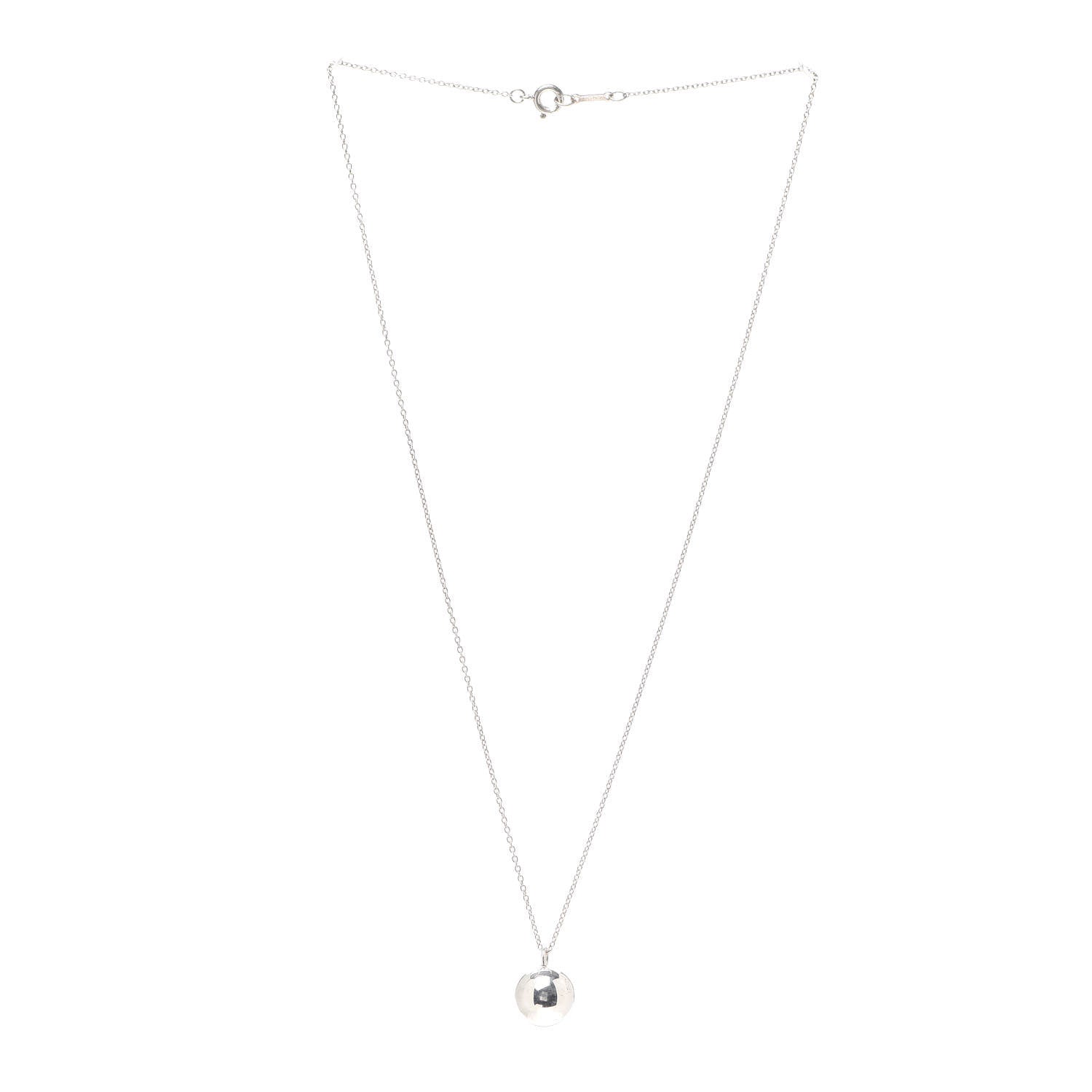Tiffany Sterling Silver Paloma Picasso Campanitas Pendant Necklace 3 of 5