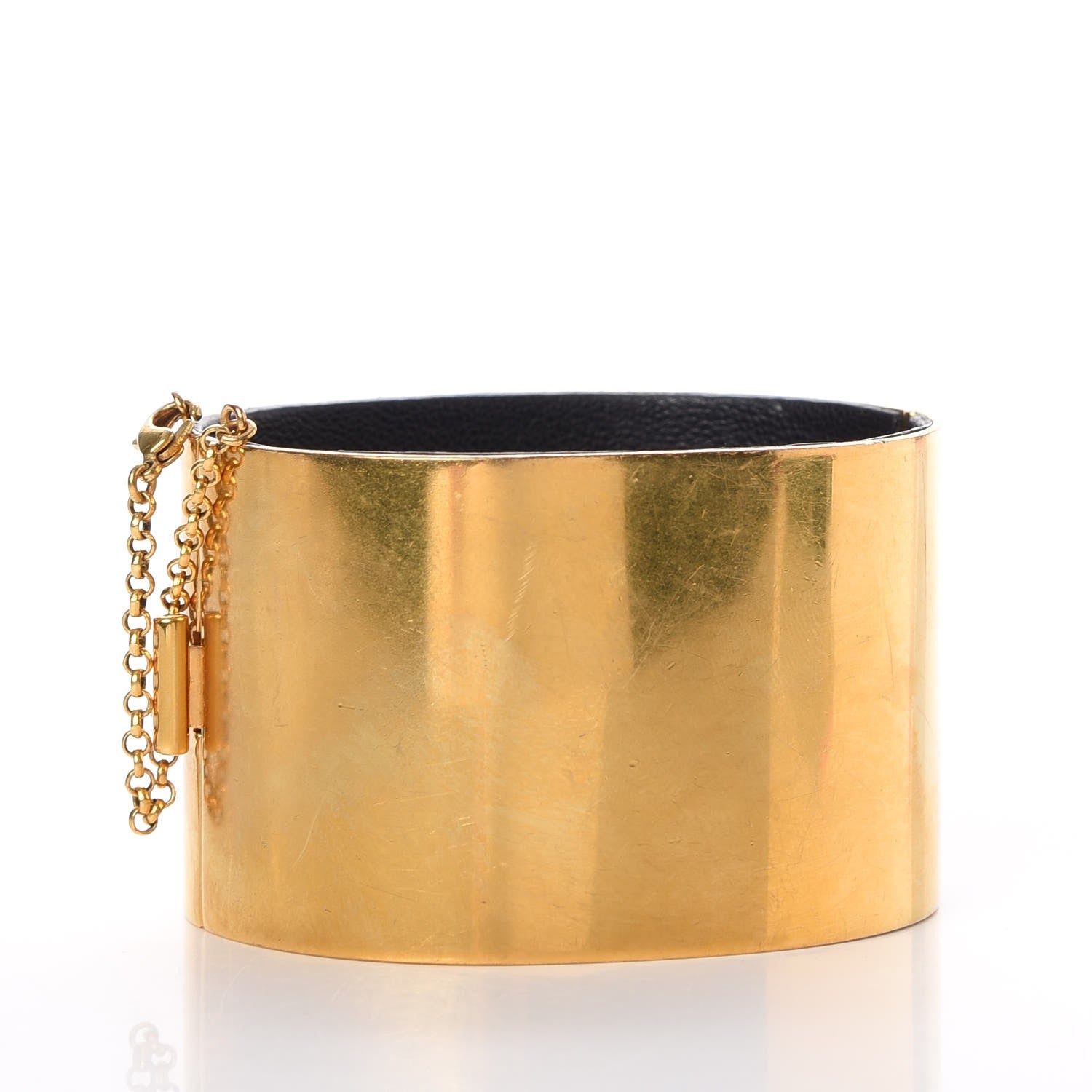 Celine Metal Manchette Cuff Gold 3 of 7