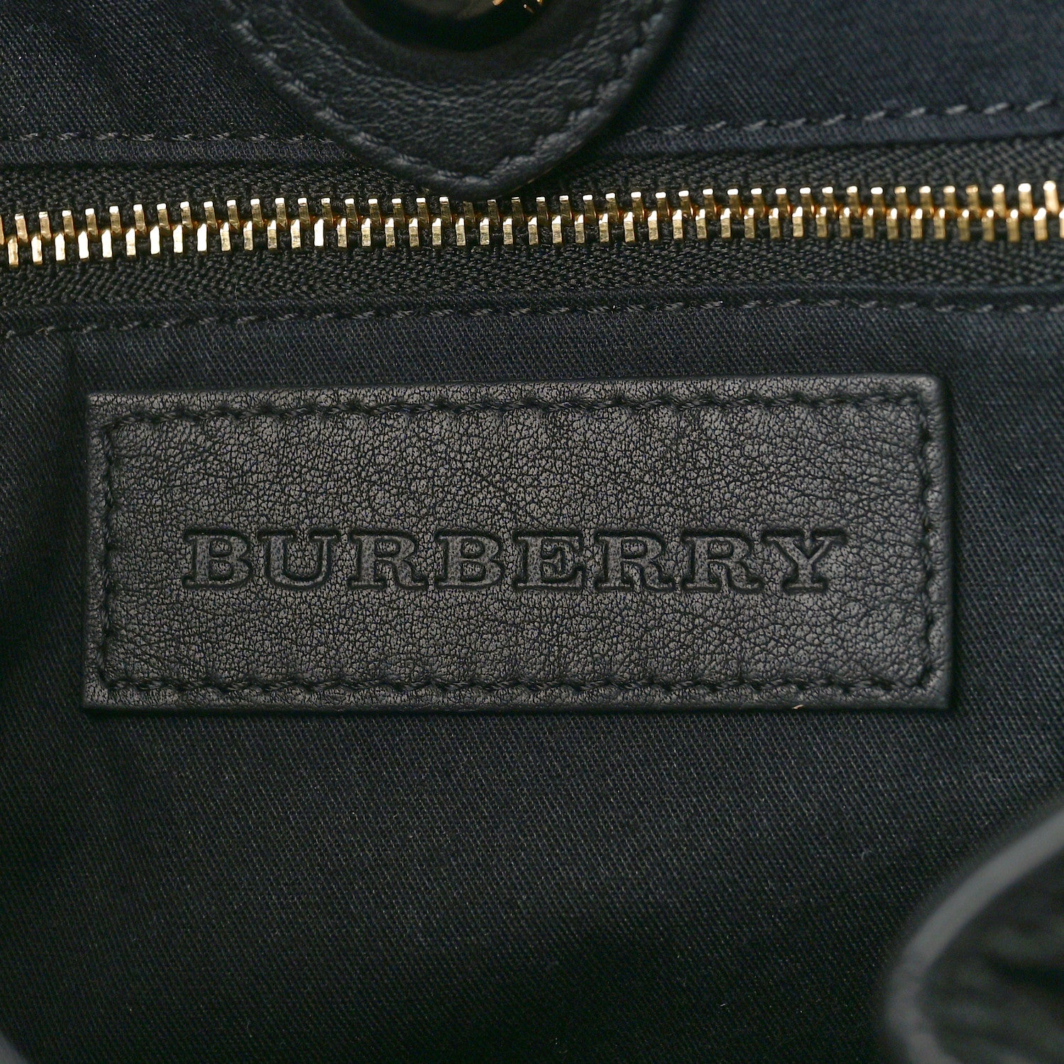Burberry Calfskin Small Canterbury Tote Black 6 of 9