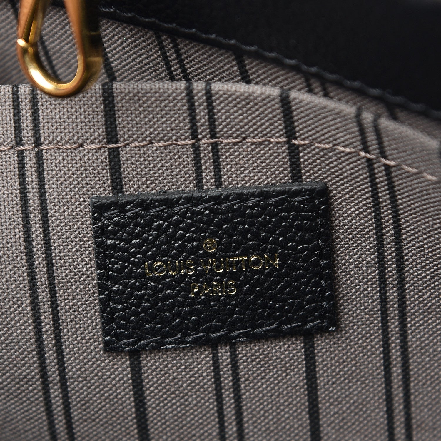 Louis Vuitton Empreinte Montaigne GM Black 7 of 14