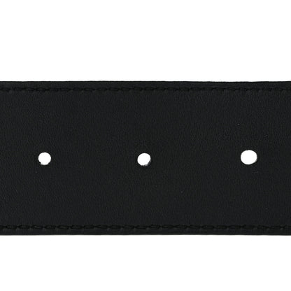 Gucci Textured Dollar Calfskin Double G 40mm Belt 90 36 Black 5 of 8