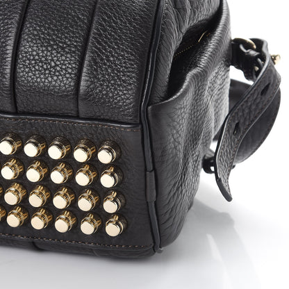 Alexander Wang Pebbled Lambskin Rockie Brown Gold Hardware 10 of 10