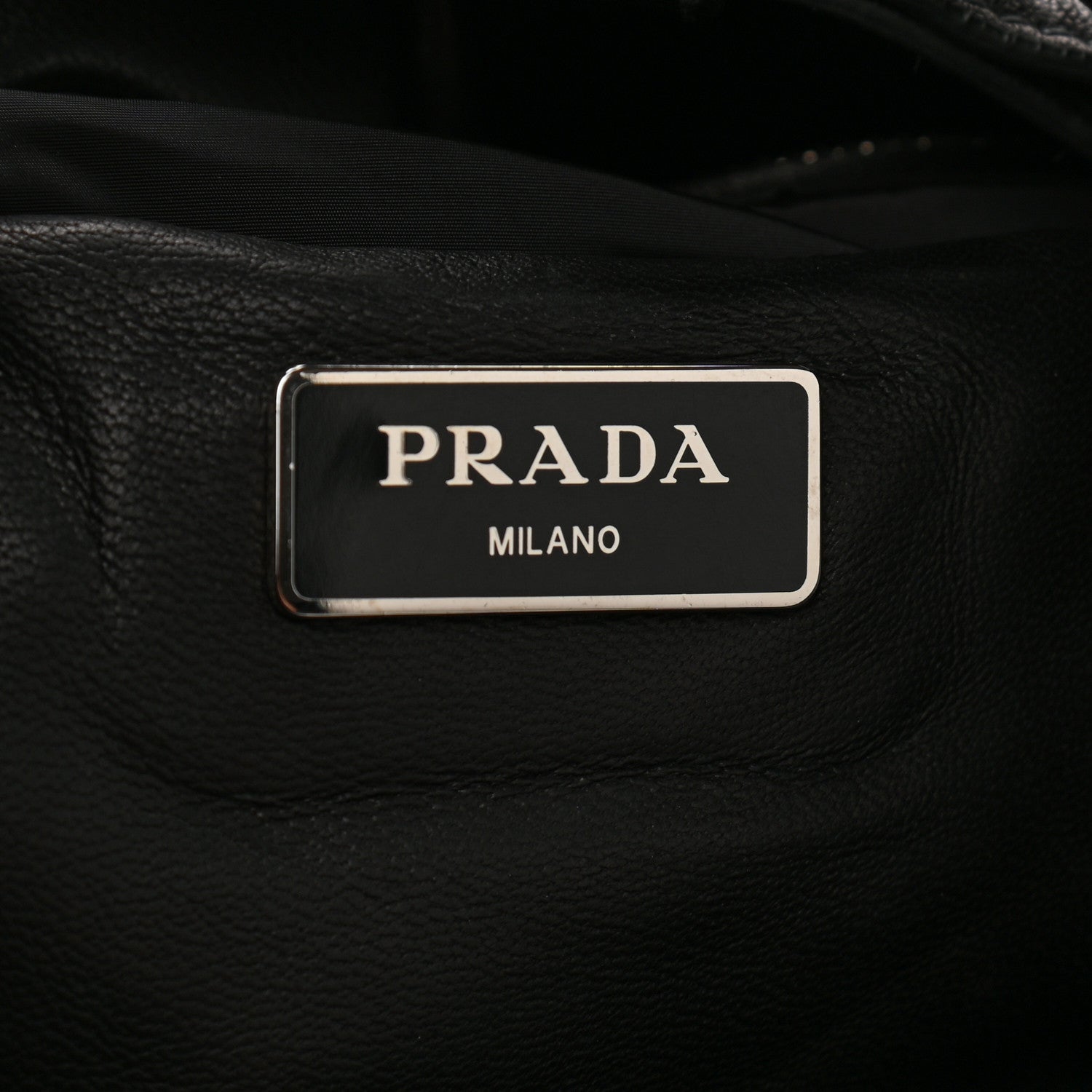 Prada Nappa Bomber Tote Black 6 of 11