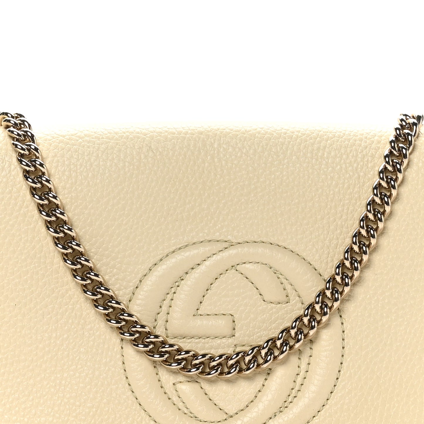 Cellarius Calfskin Medium Soho Flap Crossbody Ivoire