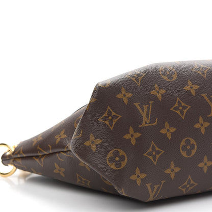 Louis Vuitton Monogram Flower Zipped Tote PM Black 8 of 9