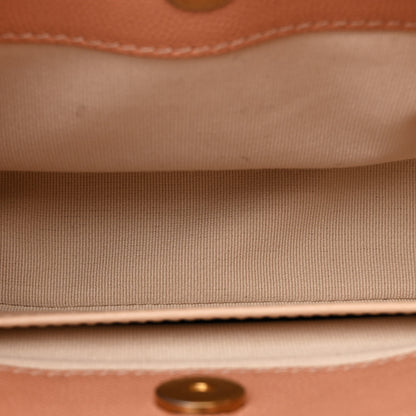 Chanel Caviar Quilted Small Wavy CC Hobo Coral 5 of 11