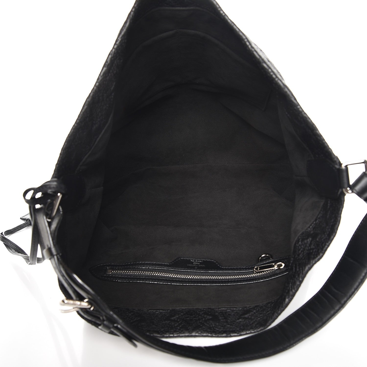 Louis Vuitton Monogram Lambskin Antheia Hobo PM Black 5 of 7