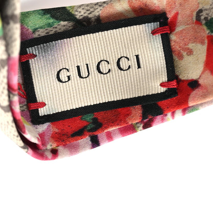 Gucci Silk Monogram Blooms Print Headband Antique Rose 4 of 5
