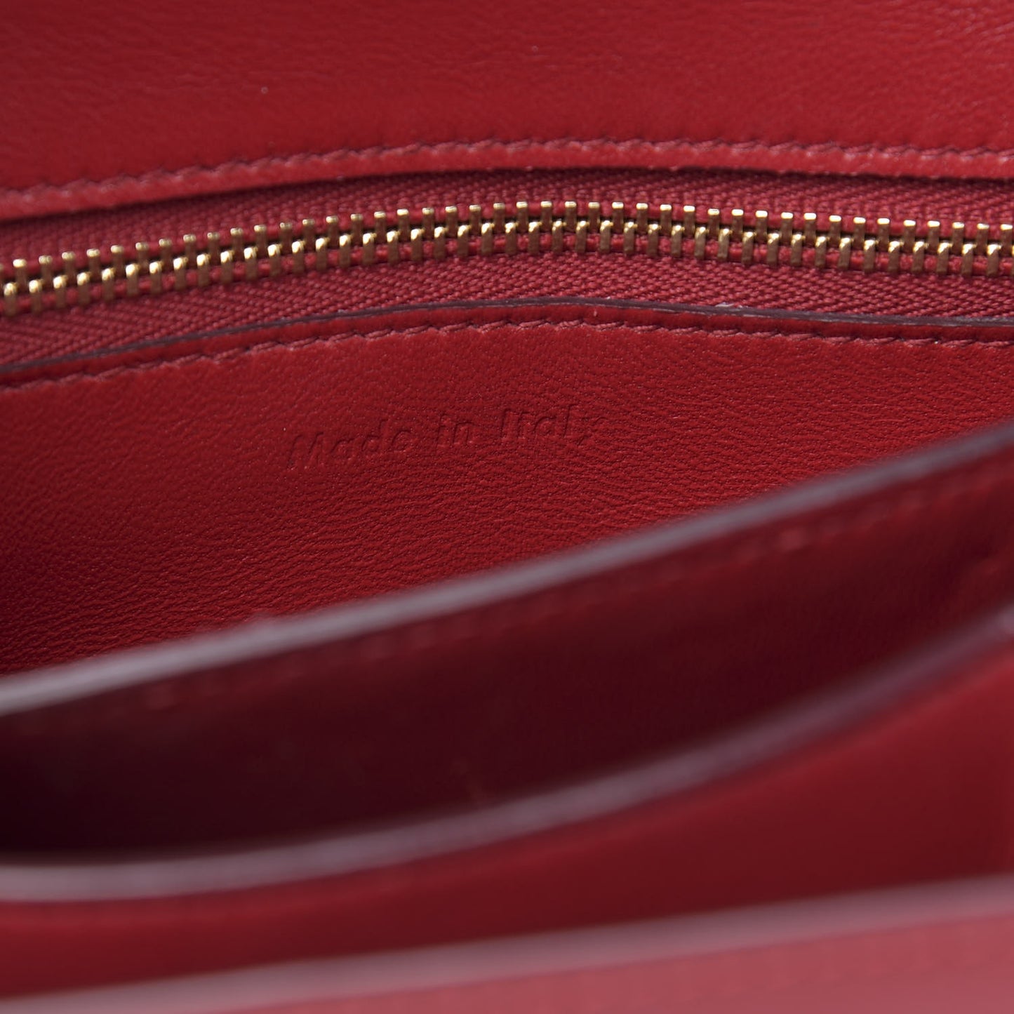 Box Calfskin Small Classic Box Flap Bag Red