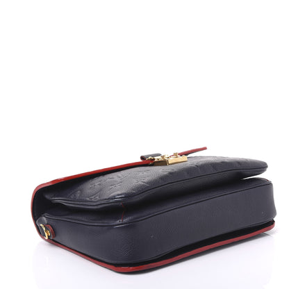 Louis Vuitton Empreinte Pochette Metis Marine Rouge 3 of 9