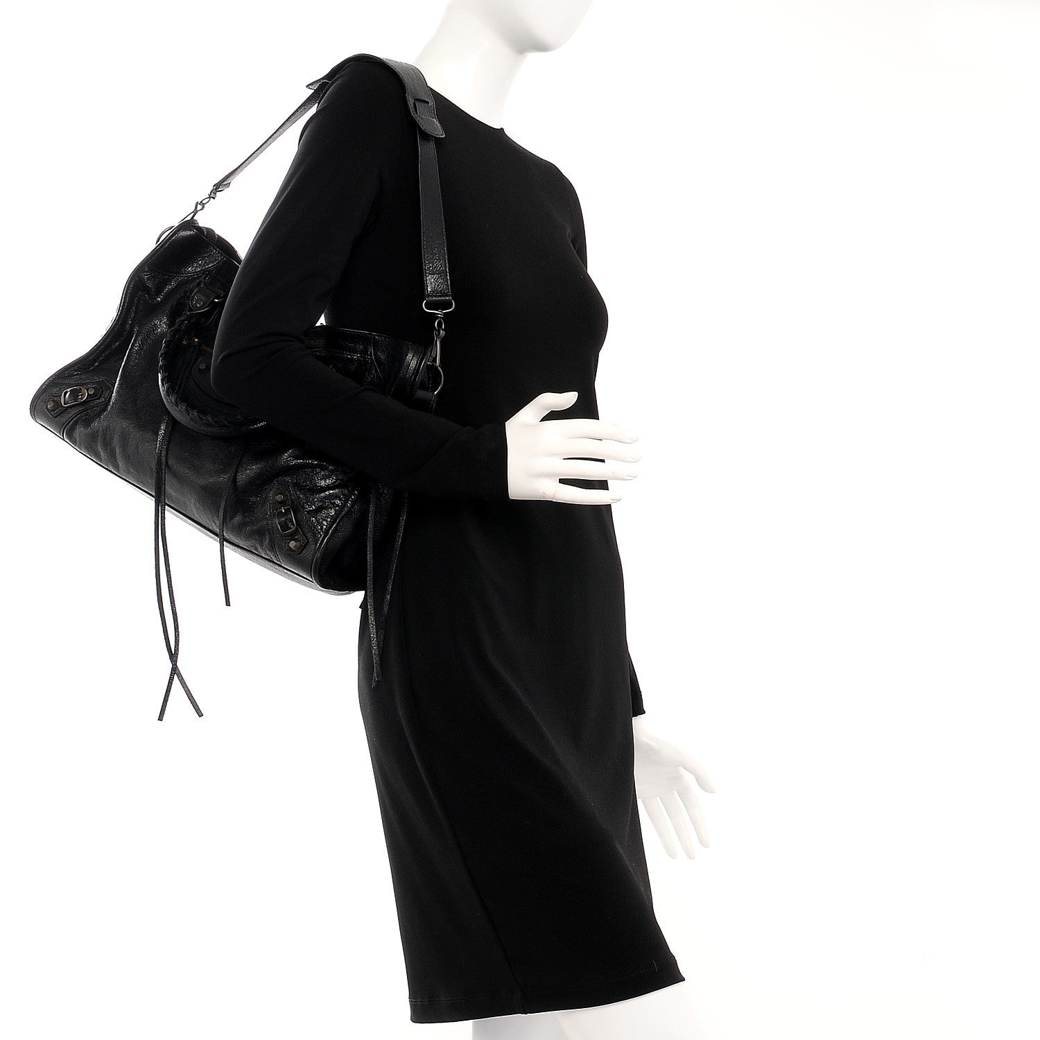 Balenciaga Agneau Classic Hardware City Black 2 of 8