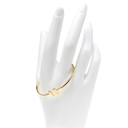 Tiffany 18K Yellow Gold T Wire Bracelet 2 of 5