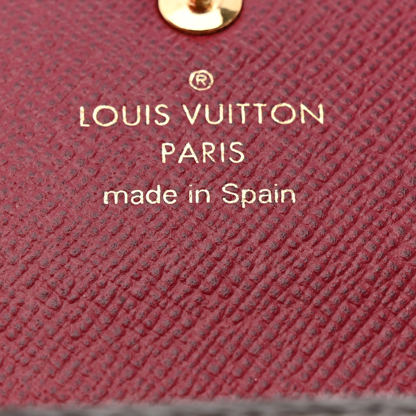 Monogram Rosalie Coin Purse Fuchsia