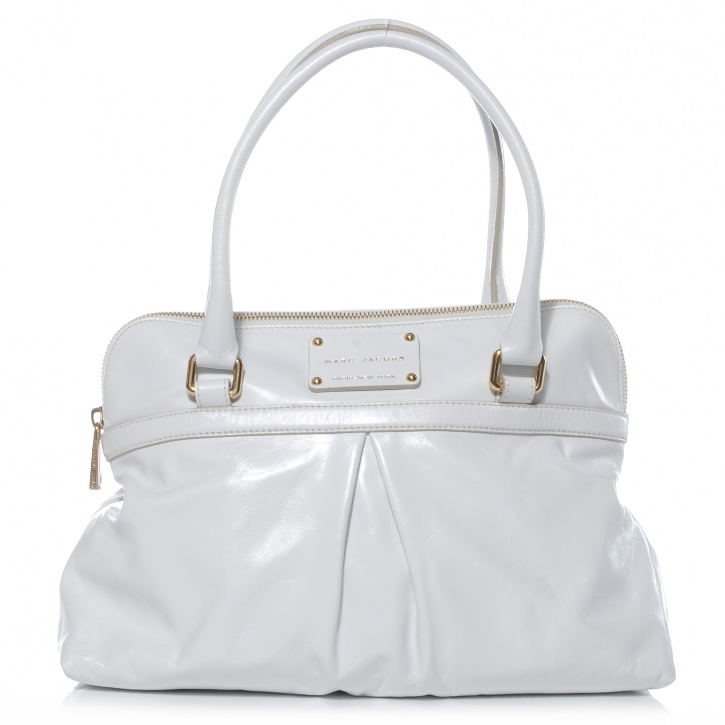 Leather Palais Royal Jen Tote White