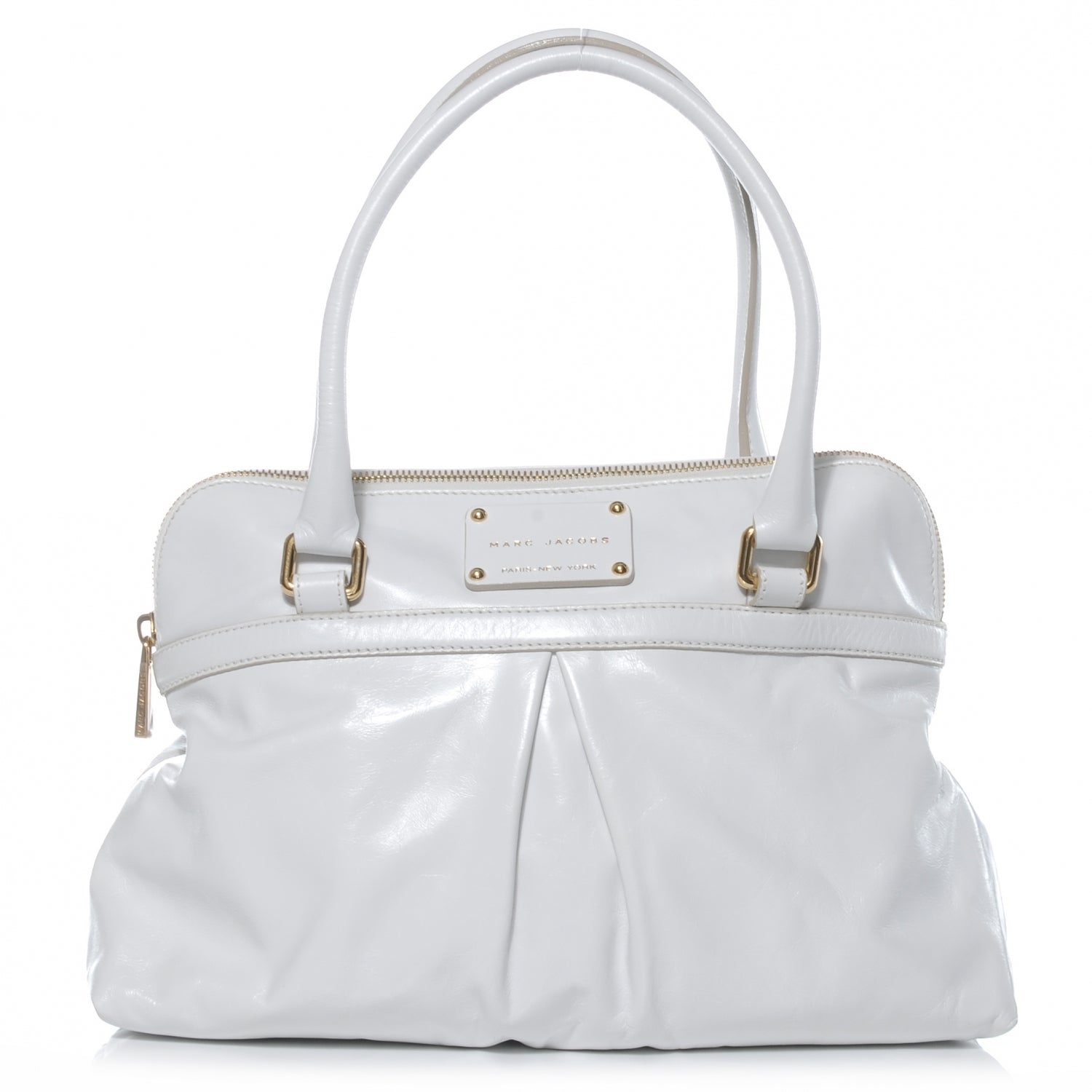 Marc Jacobs Leather Palais Royal Jen Tote White 1 of 8