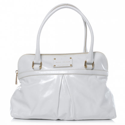 Marc Jacobs Leather Palais Royal Jen Tote White 1 of 8