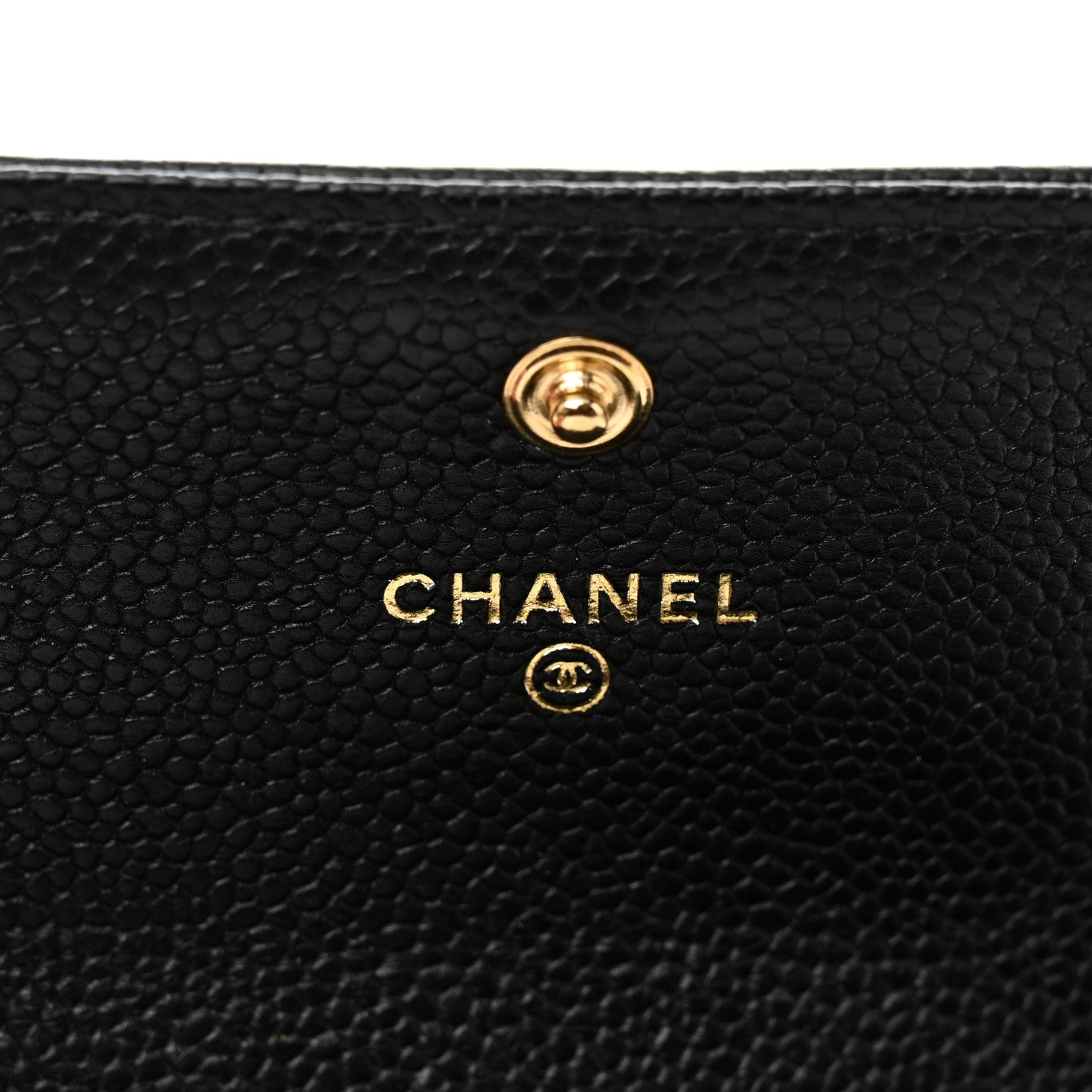 Chanel Caviar Quilted Boy Flap Card Holder Black 5 of 8