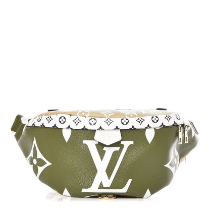 Louis Vuitton Monogram Giant Bumbag Kaki Beige 1 of 8