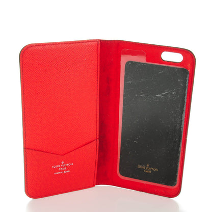 Louis Vuitton Epi iPhone 6 Plus Folio Coquelicot 5 of 7