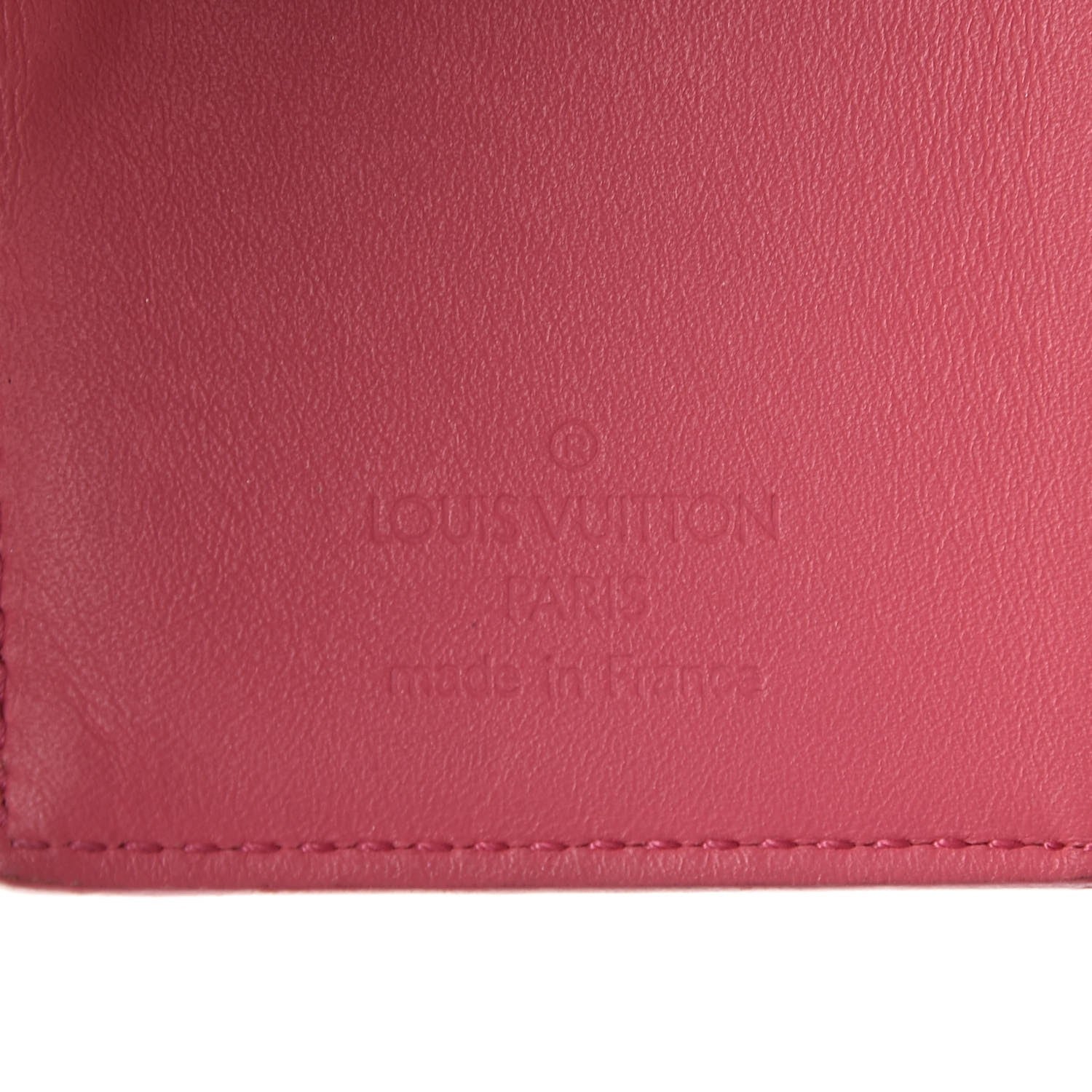 Louis Vuitton Vernis Mini Agenda Cover Framboise 6 of 13