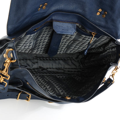 Proenza Schouler Lambskin Large PS1 Satchel Midnight 5 of 8