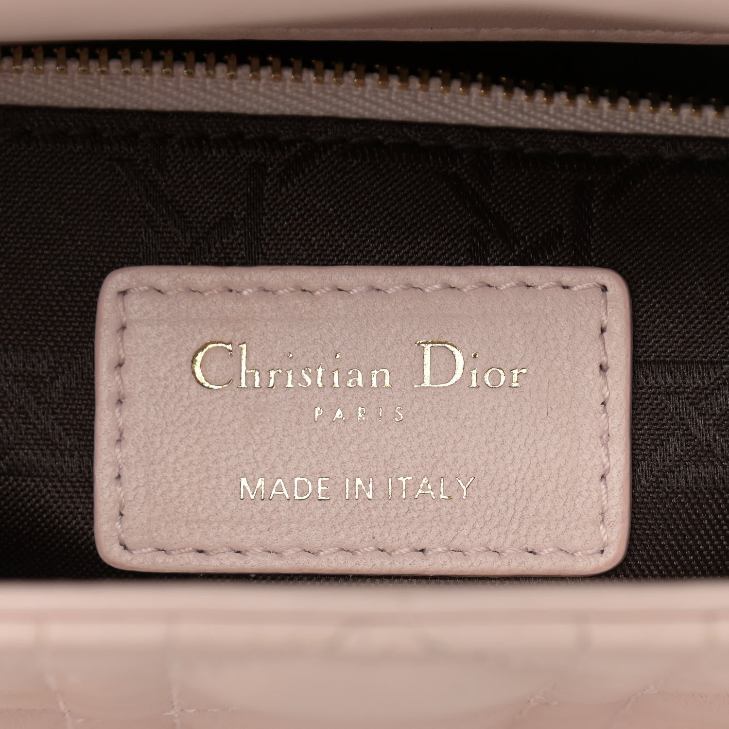 Christian Dior Lambskin Cannage Small Lady Dior Pink 6 of 15