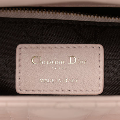 Christian Dior Lambskin Cannage Small Lady Dior Pink 6 of 15