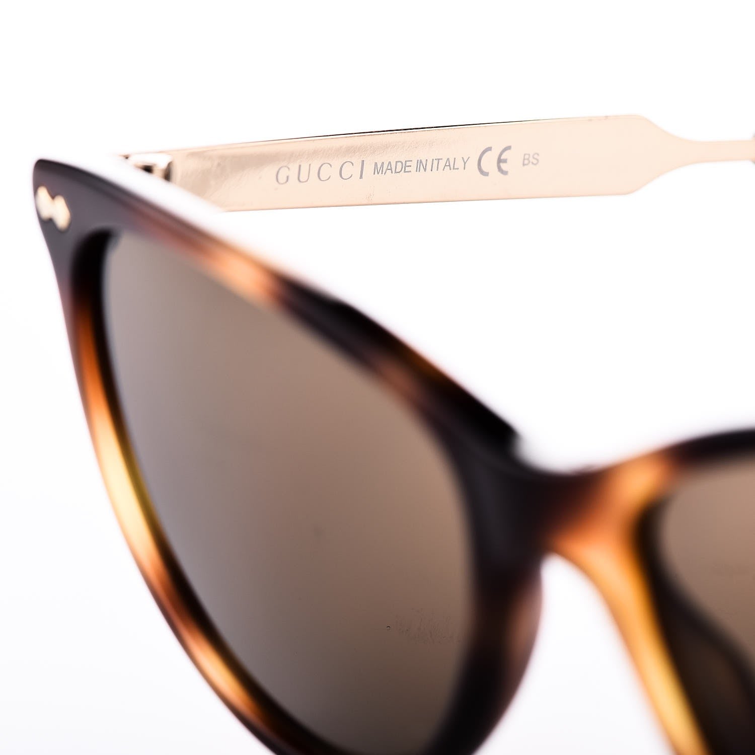 Gucci Cat Eye Sunglasses GG3818 Tortoise 6 of 7