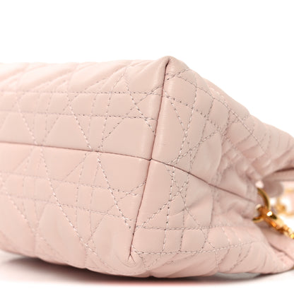 Christian Dior Lambskin Cannage Mini Jolie Top Handle Bag Powder Pink 10 of 11