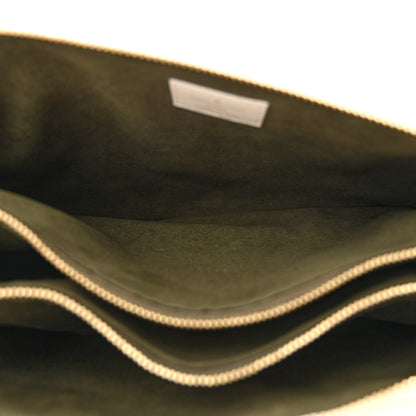Louis Vuitton Lambskin Embossed Monogram Coussin PM Cream 7 of 13