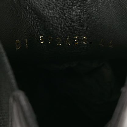 Saint Laurent Calfskin Mens Wyatt Chelsea Boots 44 Black 8 of 8