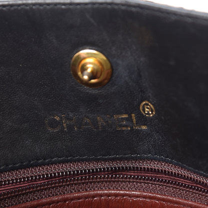 Chanel Lambskin Quilted CC Shoulder Bag Black 6 of 15