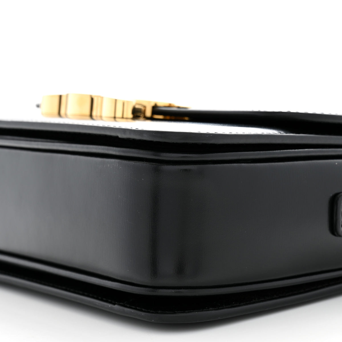 Shiny Calfskin Teen Triomphe Black