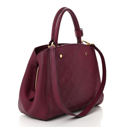 Louis Vuitton Empreinte Montaigne MM Grape 3 of 12