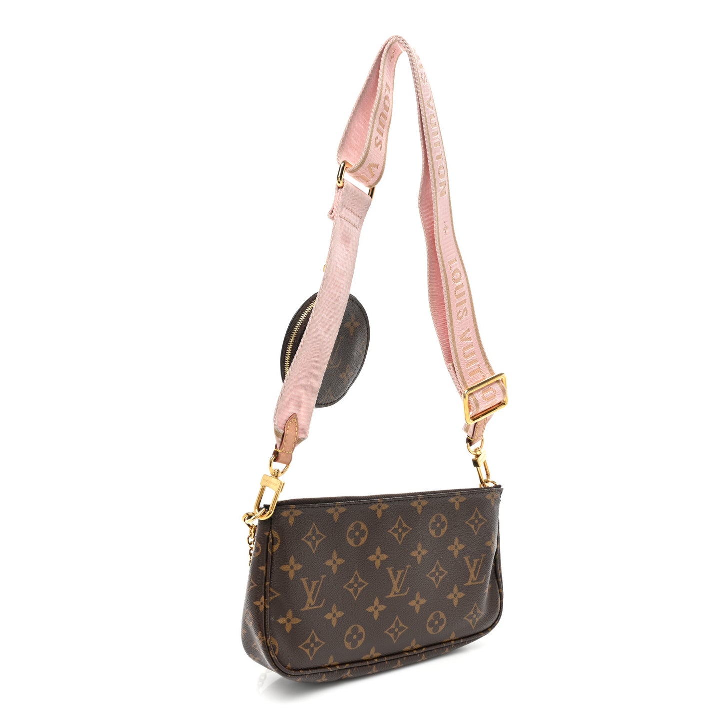 Monogram Multi Pochette Accessories Rose Clair
