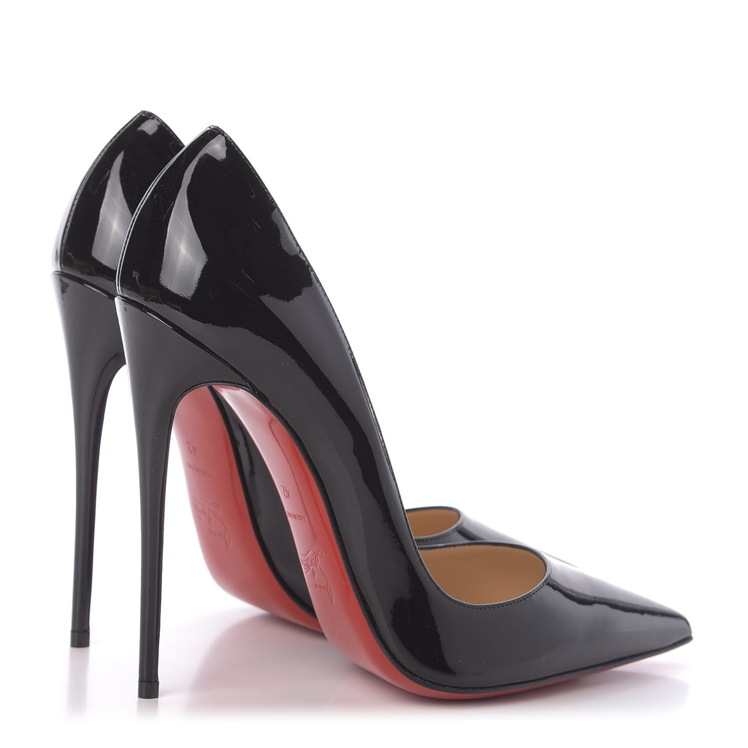 Christian Louboutin Patent So Kate 120 Pumps 42 Black 4 of 8