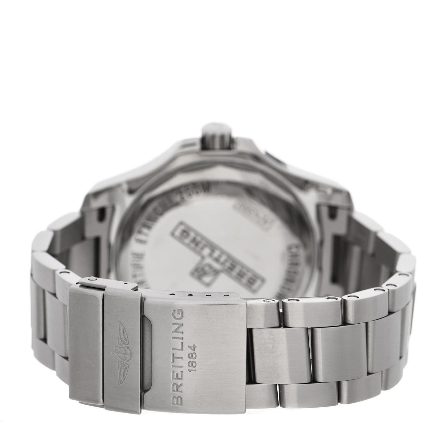 Stainless Steel 44mm Colt Chronometre Quartz Watch Black A74388