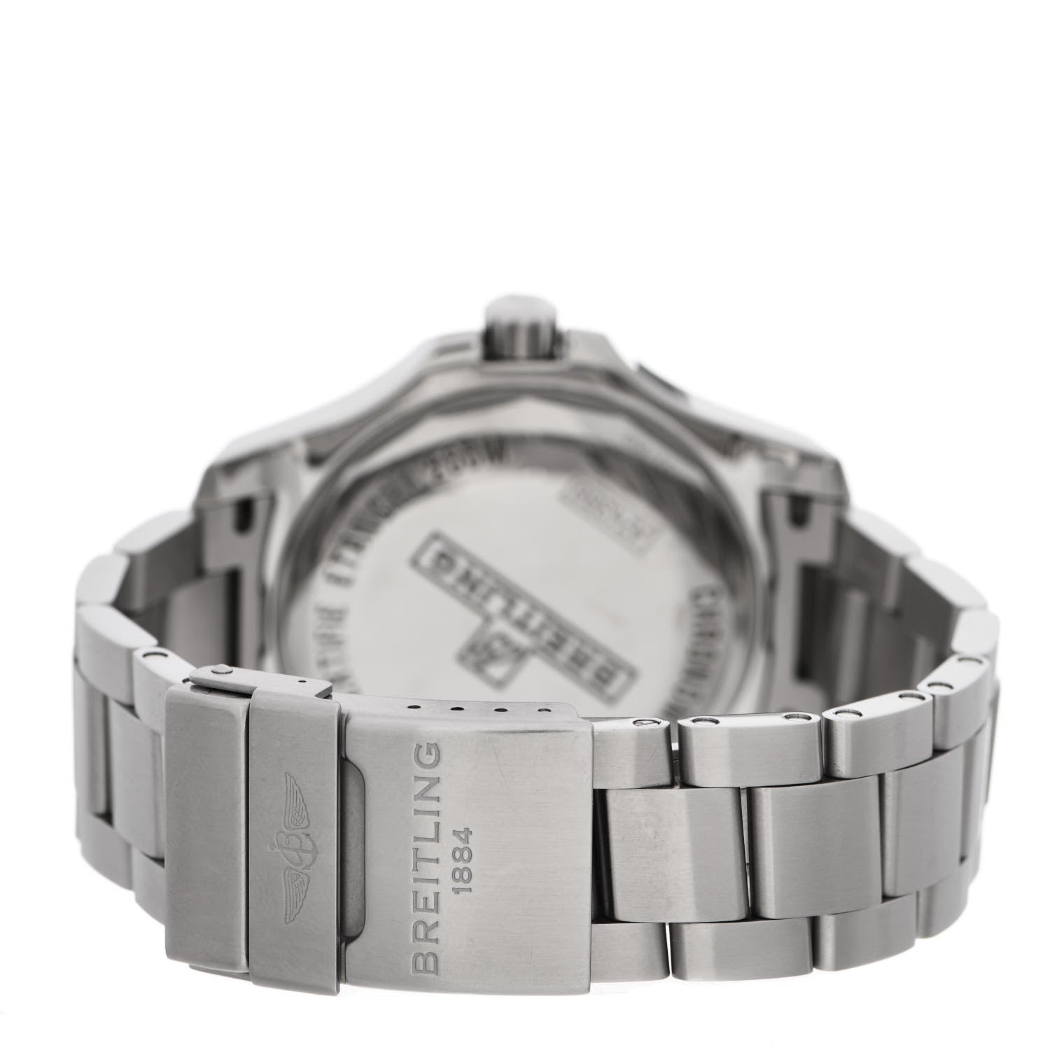 Breitling Stainless Steel 44mm Colt Chronometre Quartz Watch Black A74388 3 of 5