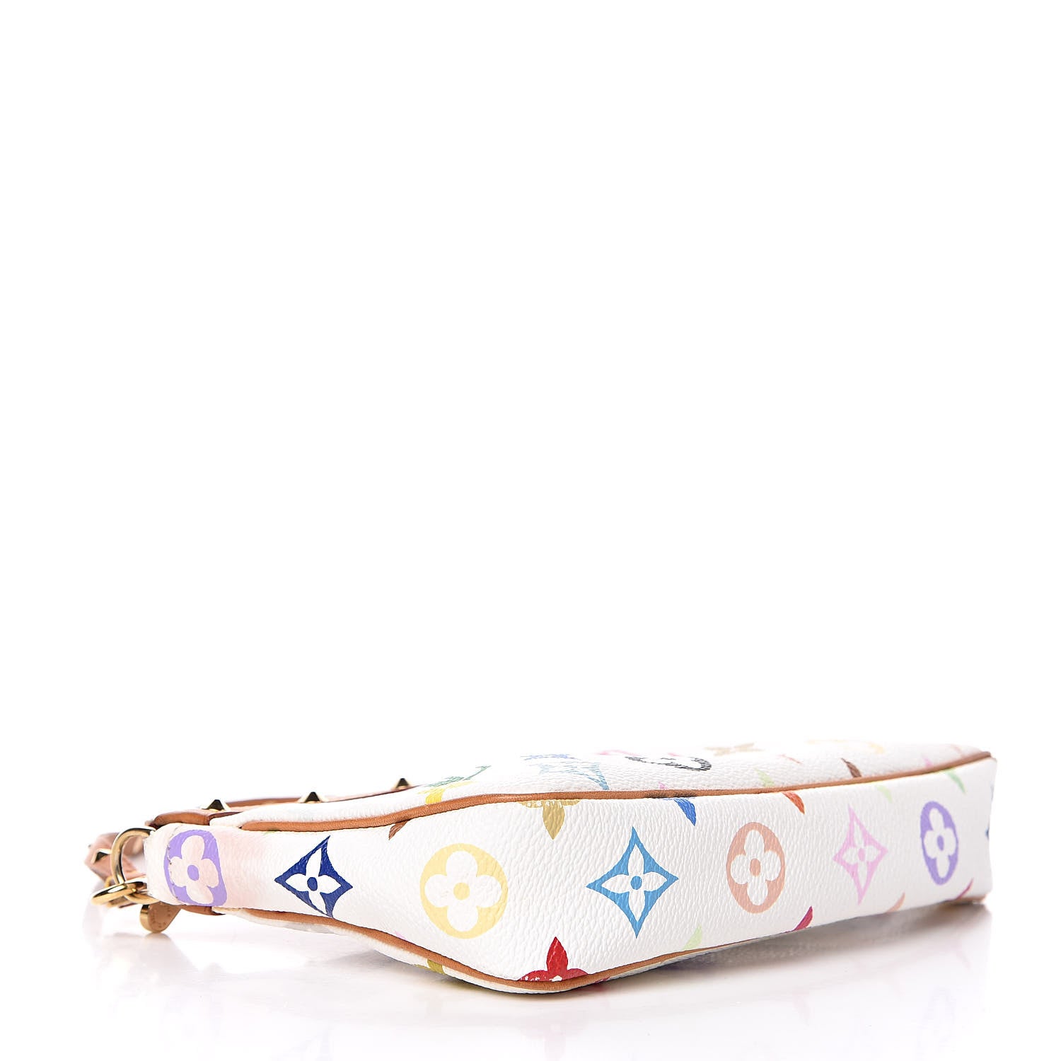 Louis Vuitton Monogram Multicolor Pochette Accessories White 4 of 13
