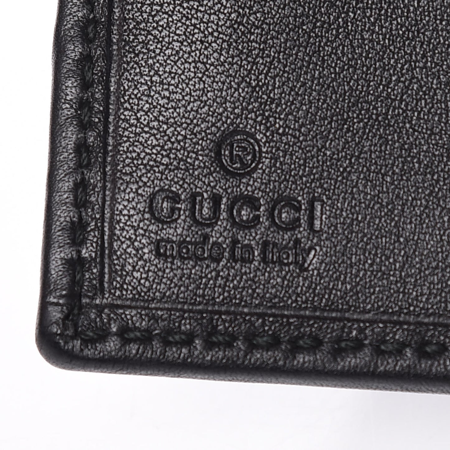 Guccissima Sukey French Flap Wallet Black
