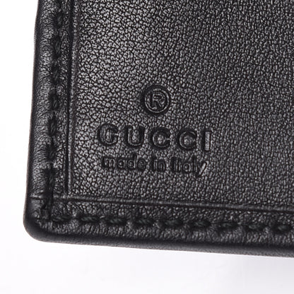 Gucci Guccissima Sukey French Flap Wallet Black 7 of 11