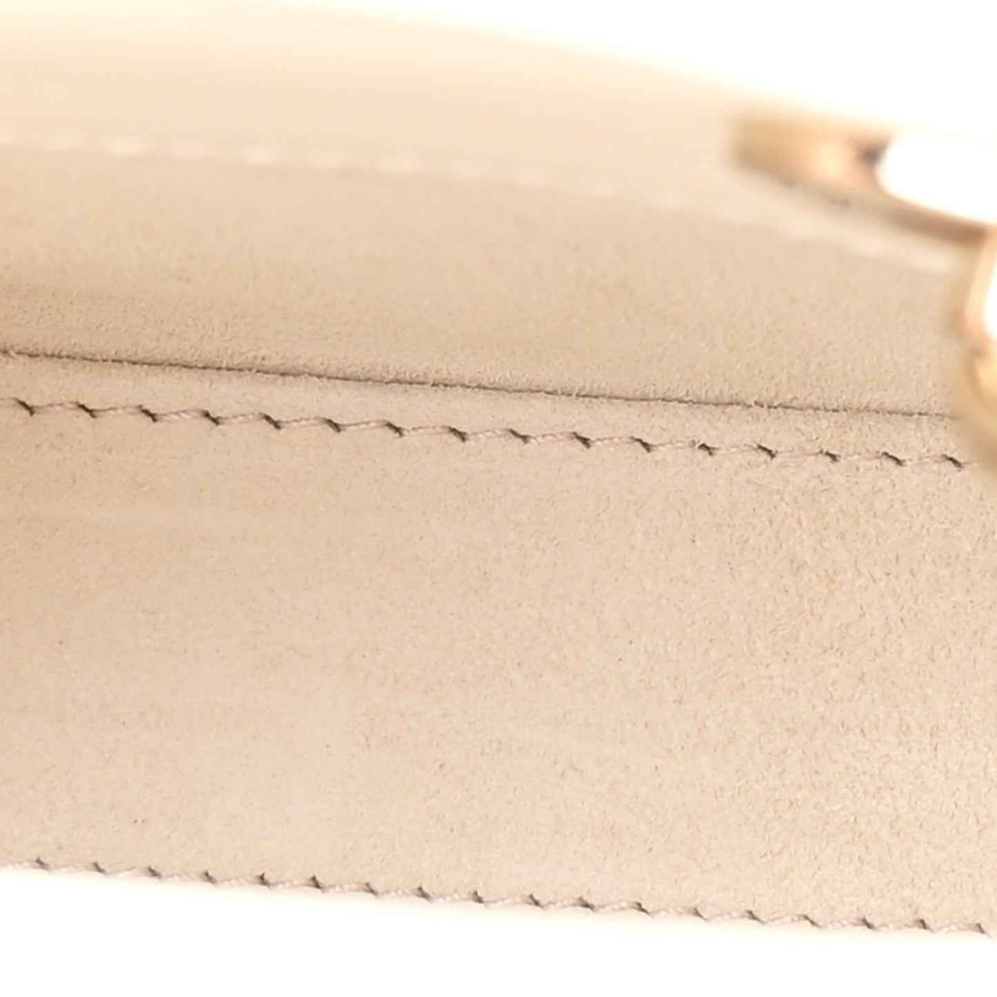 Lambskin Cannage Micro Lady Dior Latte