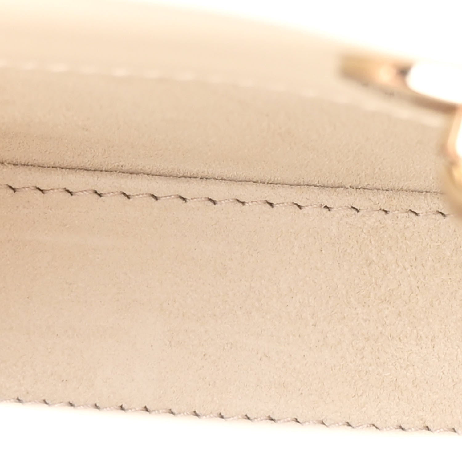 Christian Dior Lambskin Cannage Micro Lady Dior Latte 5 of 11