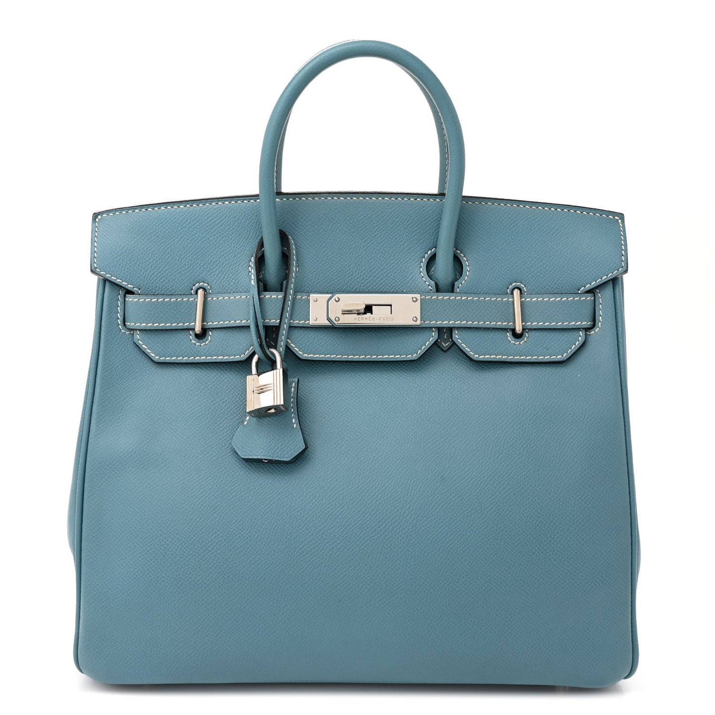 Epsom HAC Birkin 28 Blue Jean