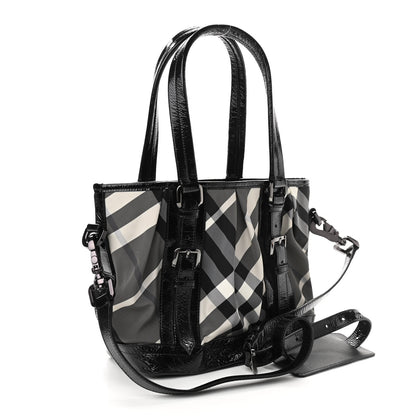 Burberry Nylon Beat Check Lowry Black 3 of 9