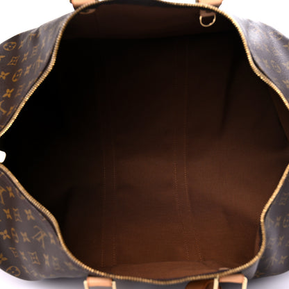 Louis Vuitton Monogram Keepall Bandouliere 55 4 of 24