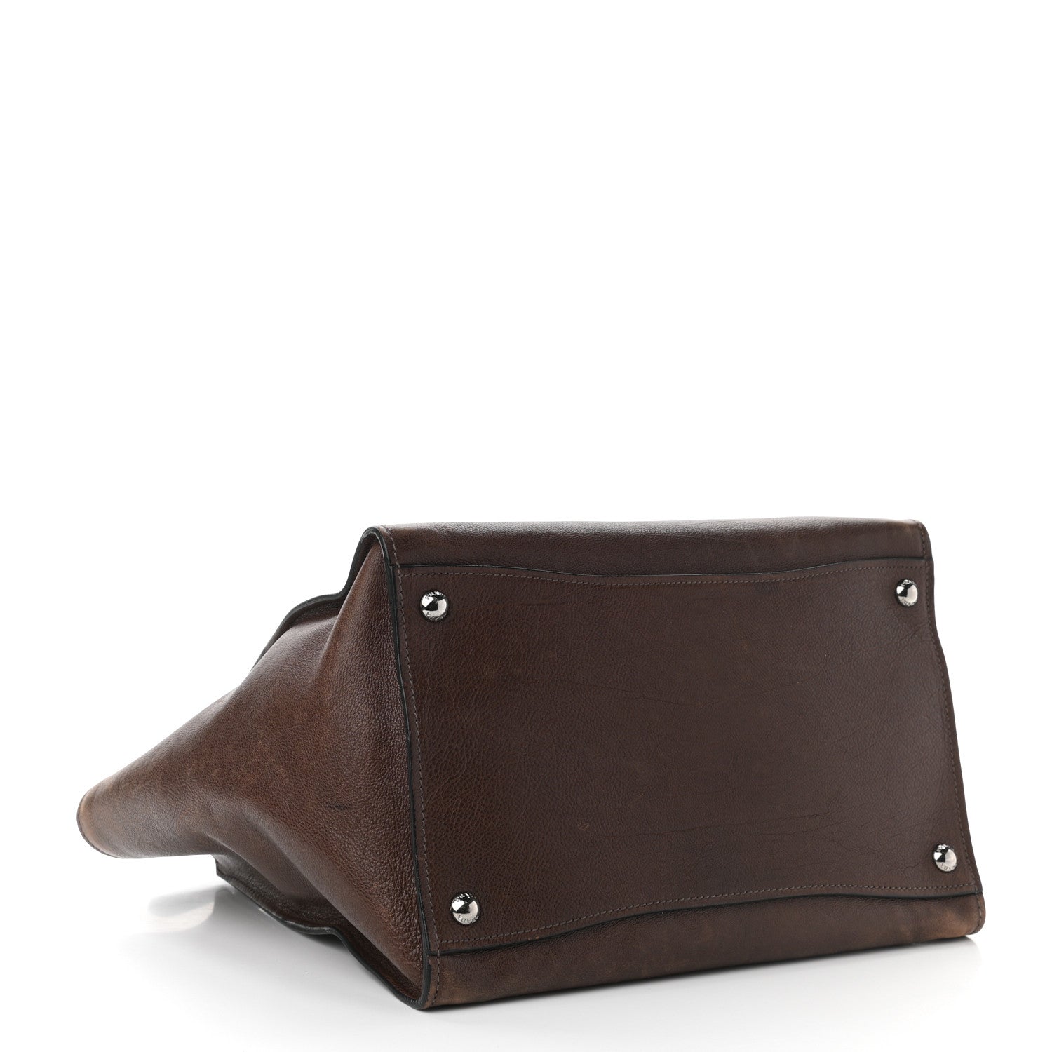 Prada Glace Calf Twin Pocket Tote Bruciato 4 of 17
