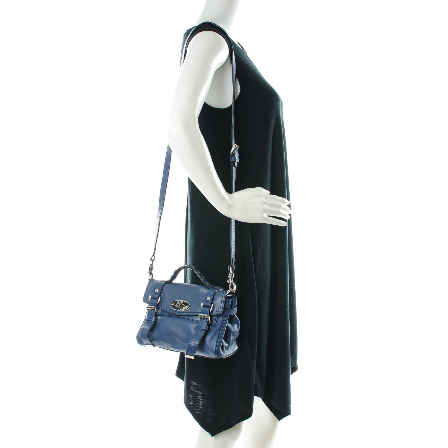 Mulberry Soft Buffalo Mini Alexa Slate Blue 2 of 7