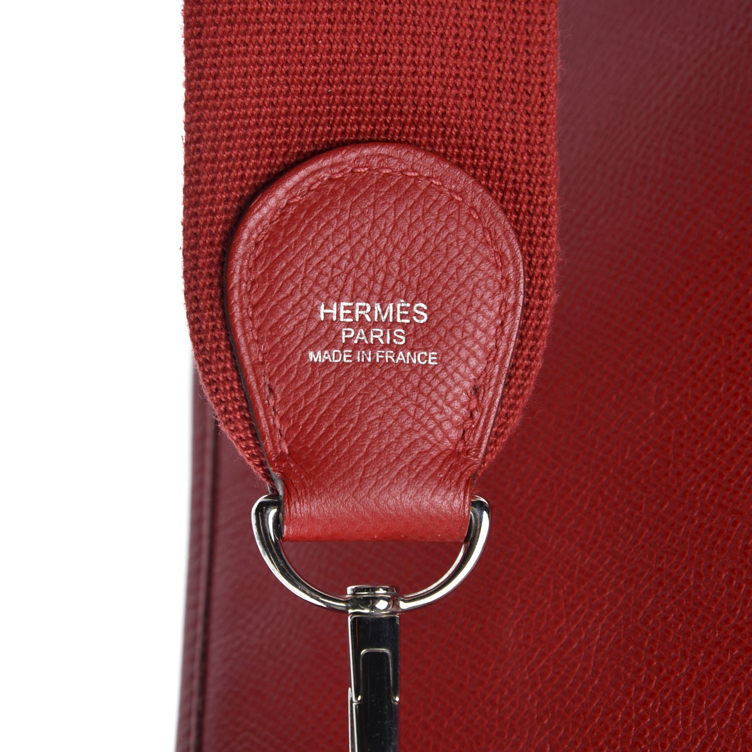 Hermes Epsom Evelyne III GM Rouge Casaque 11 of 13